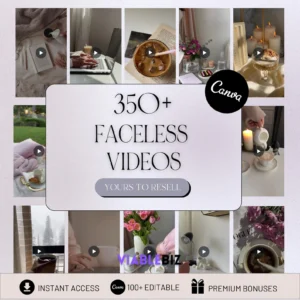 350+ PLR/MRR Faceless Videos