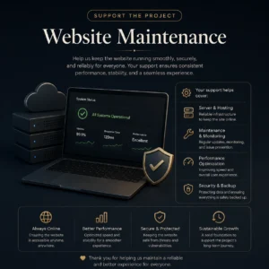 Website Maintenance