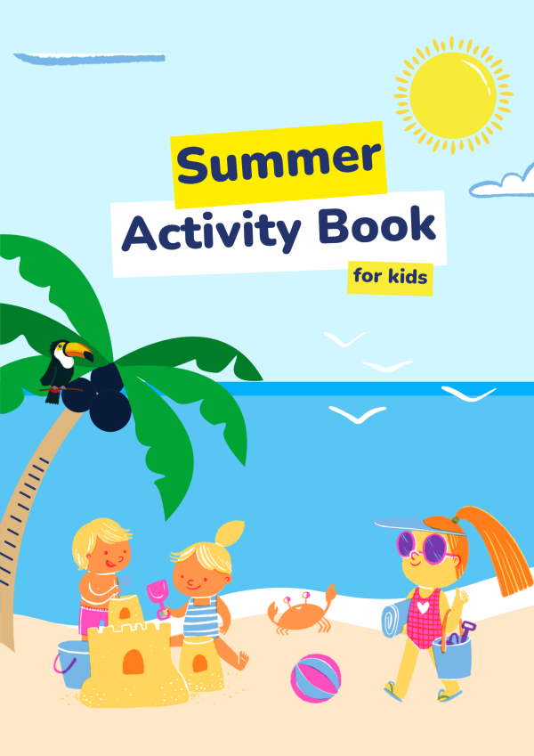 Summer Activity Book for Kids – Printable Summer Worksheets