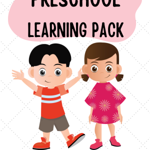 Preschool Learning Pack – Numbers, Alphabet, Shapes & Colors Worksheets for Kids